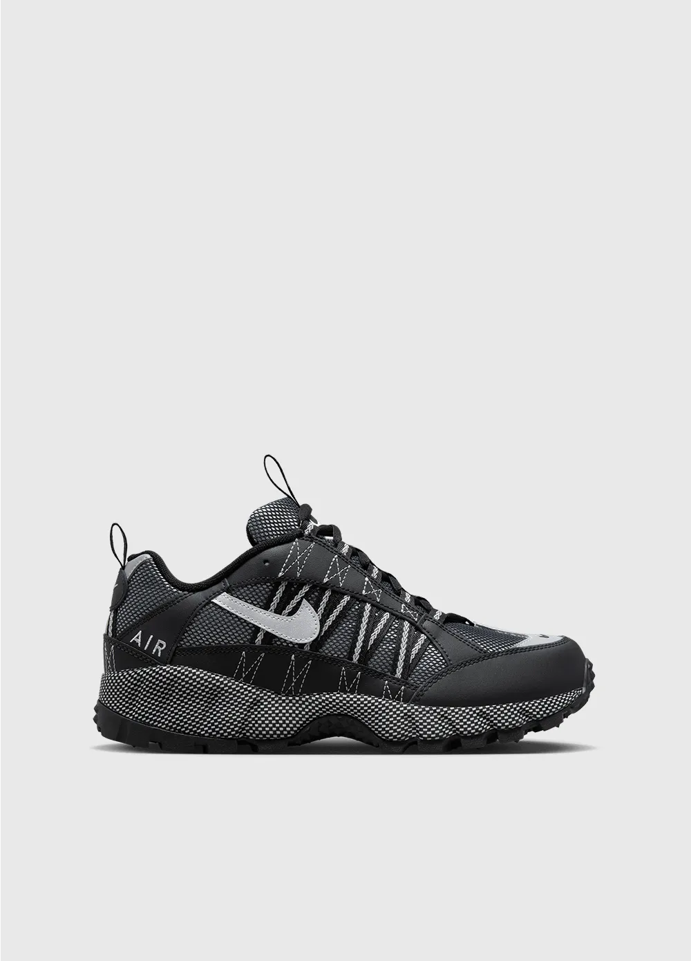Air Humara 'Black and Metallic Silver' Sneakers