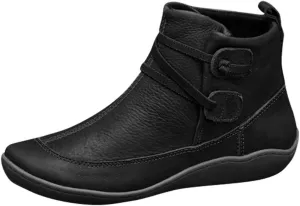 AMDBEL Boots for Women Ankle Booties, Arch Support Ankle Boots for Women Womens Low Heel Fashion Lace Up Zipper Booties Slip On Fall Winter Short Booties Chelsea Boots Women Platform Boots