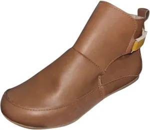 AMDBEL Womens Winter Boots Wide Width, Womens Booties Sexy Vintage Retro Short Western Boots Casual Dressy Comfortable Flat Booties, Cowgirl Boots Women Short