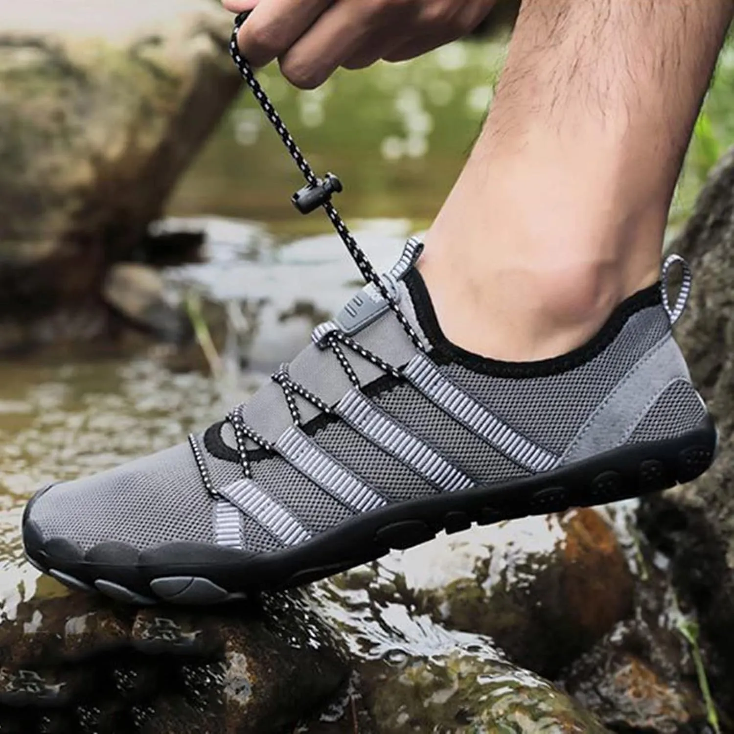 Aqua Sport Shoes Quick Dry Water Shoes Barefoot for Women Men Beach Swim Pool Surf Yoga Hiking Lightweight Non Slip Outdoor