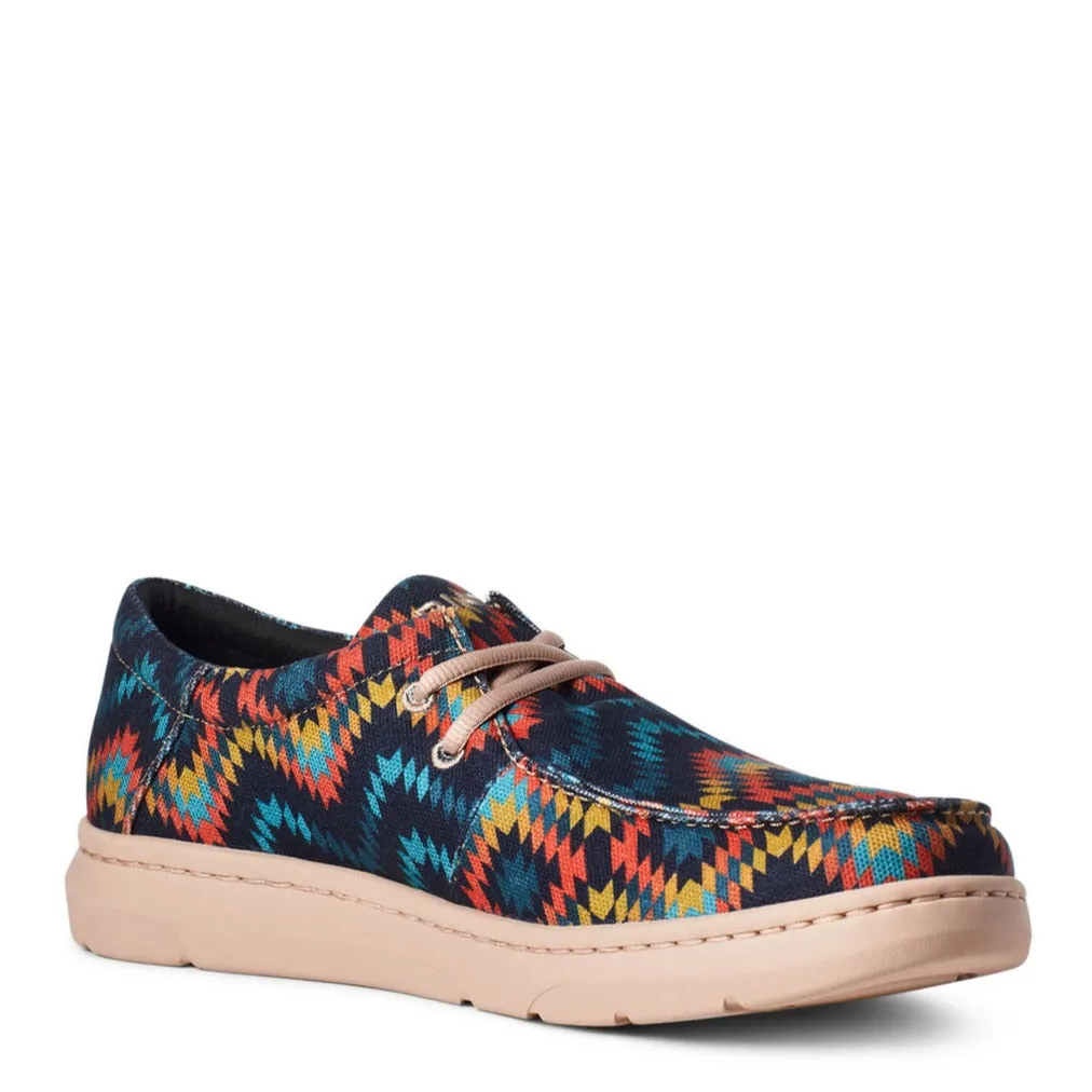 Ariat Men's Hilo Blue Aztec Shoes 10035816