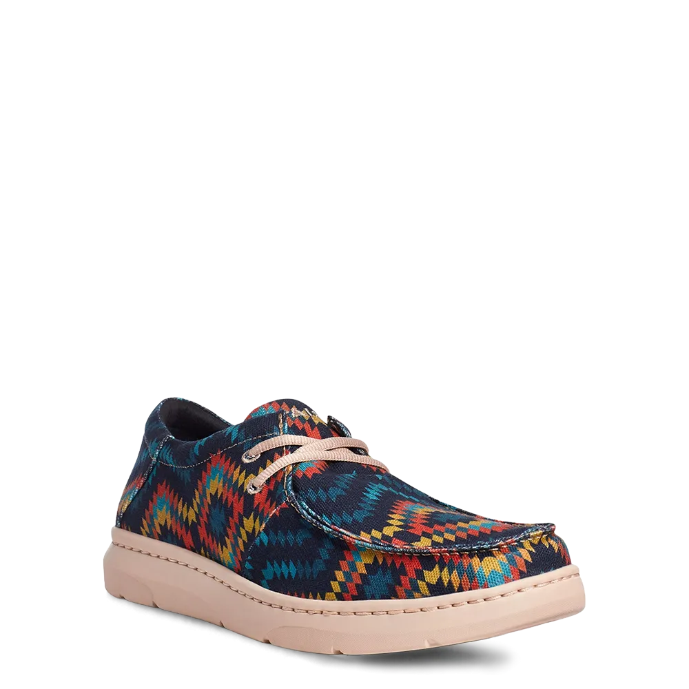 Ariat Men's Hilo Blue Aztec Shoes 10035816