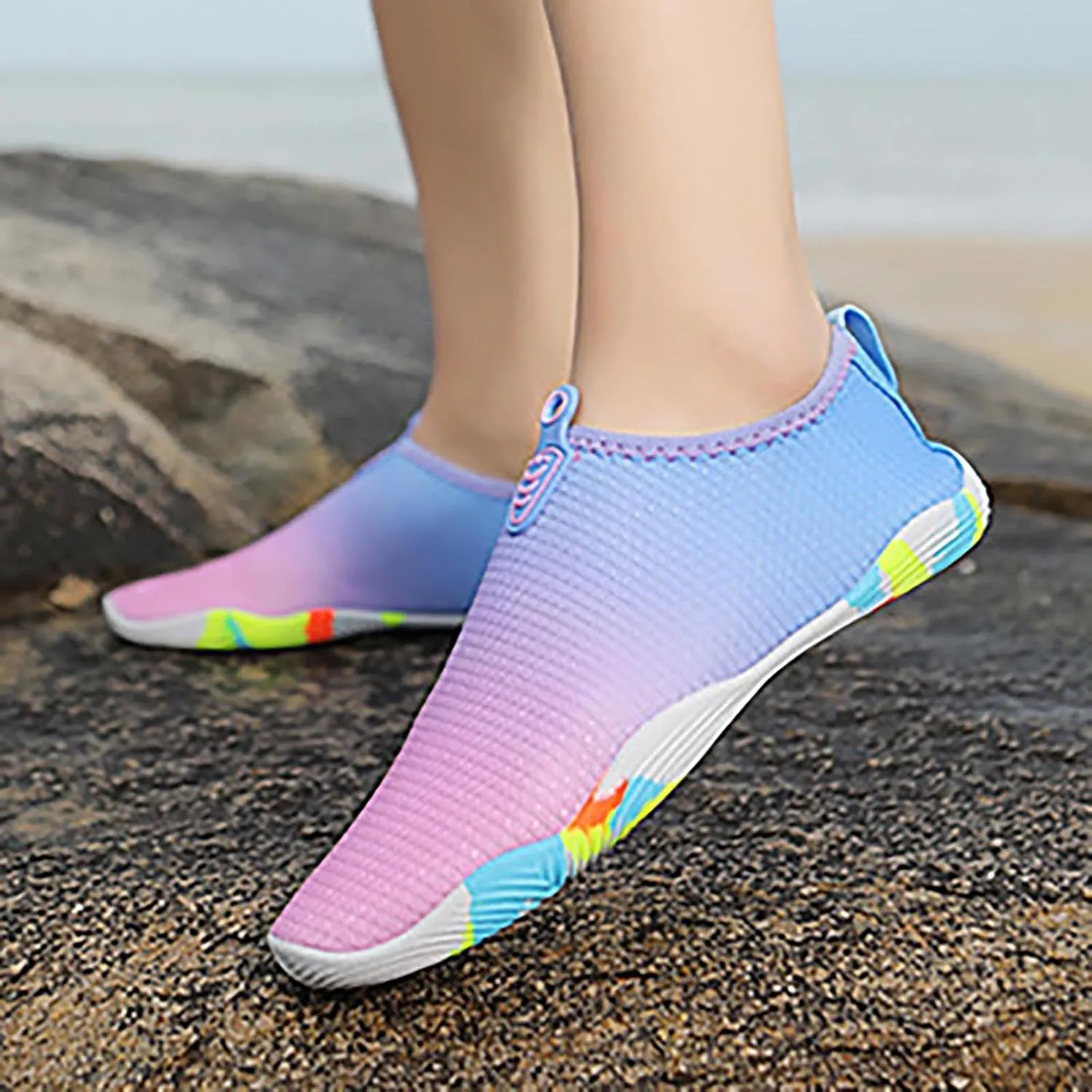 Barefoot Quick Dry Water Shoes for Men Women Aqua Swim Beach Pool Surf Hiking Kayaking Diving Yoga Outdoor Sports Lightweight Design