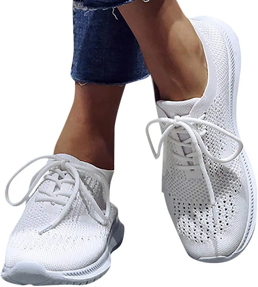 Black Casual Sneakers for Women Platform Women's Black Slip On Tennis Shoes Walking Shoes for Women Slip Ons Women's Sneakers Wide Feet Zapatos Cerrados De Mujer De Vestir Elegantes Comodos