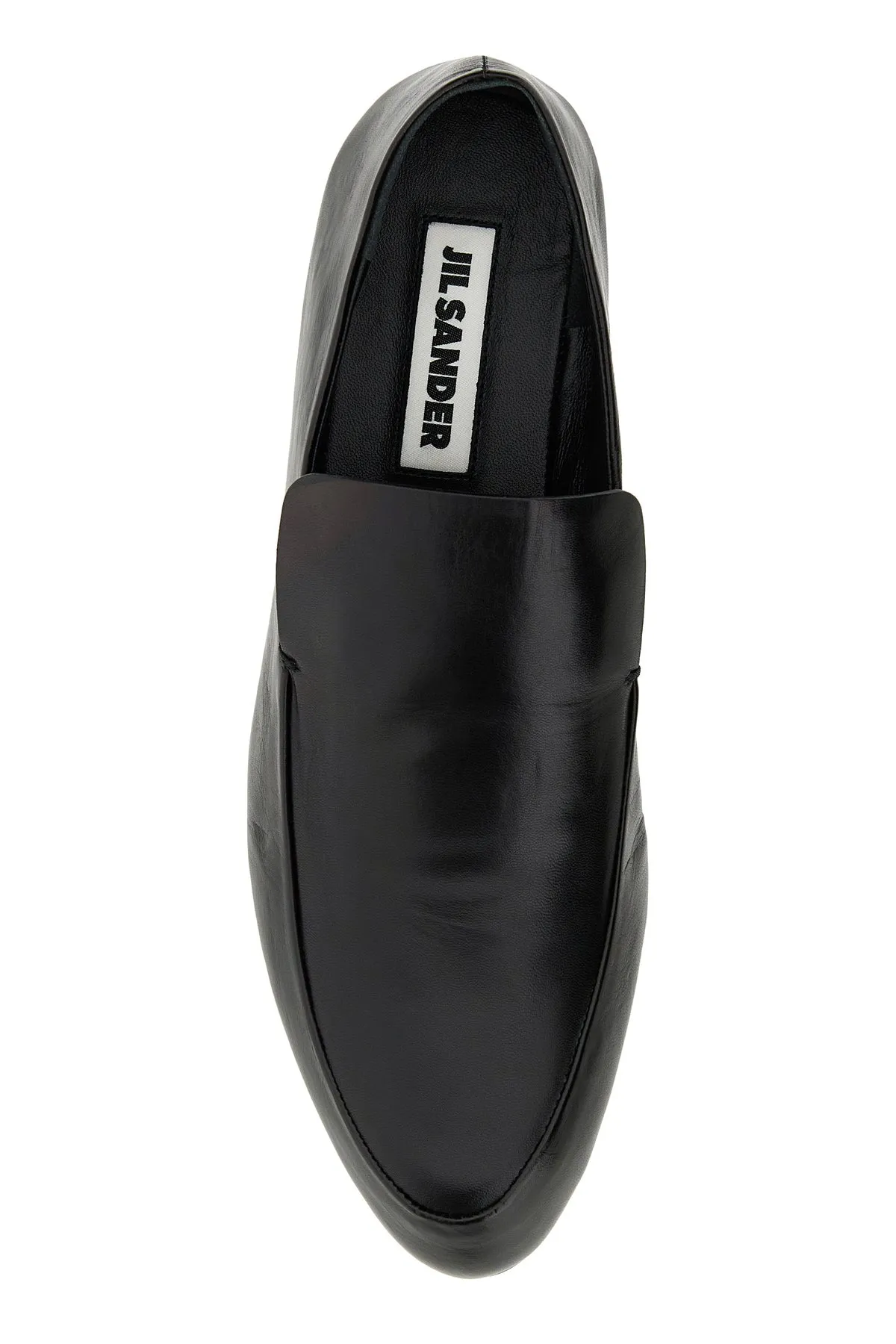 Black leather Tripon loafers