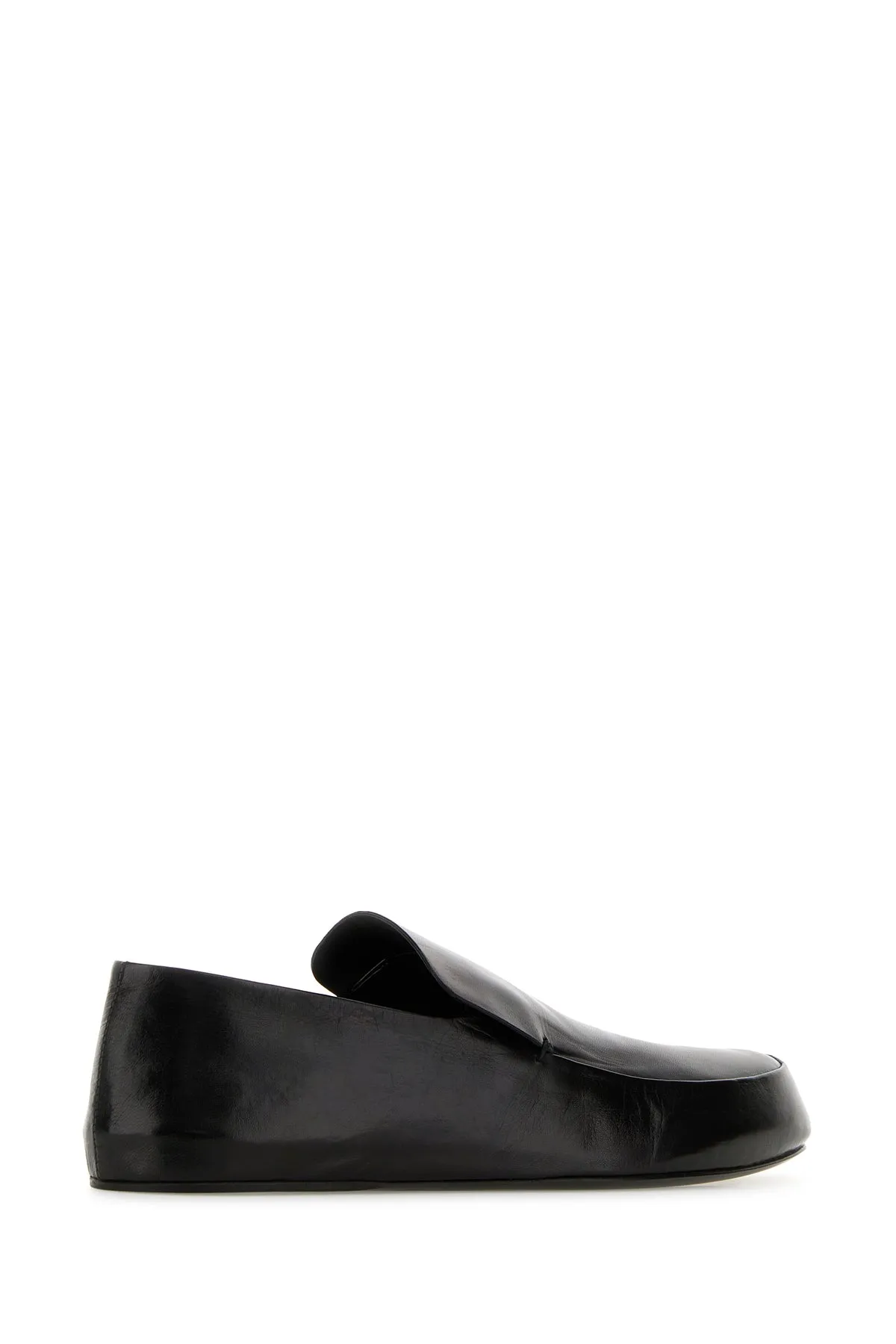 Black leather Tripon loafers
