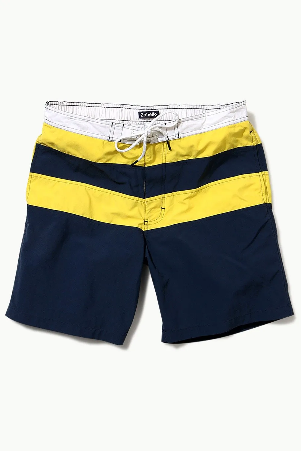 Board Striped Swim Shorts