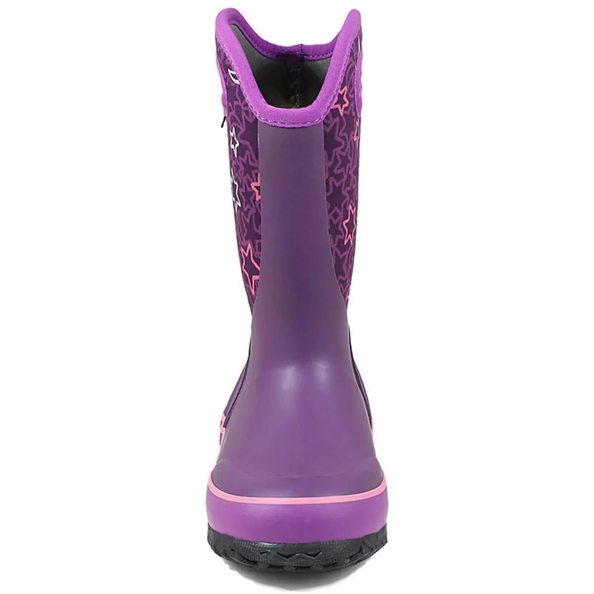 Bogs Kids' Rain Insulated Boots - Slushie Night, Purple Multi | 72482-540