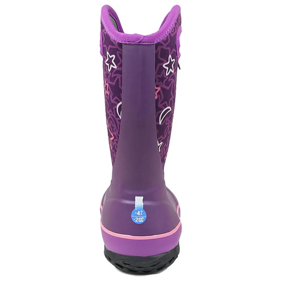 Bogs Kids' Rain Insulated Boots - Slushie Night, Purple Multi | 72482-540