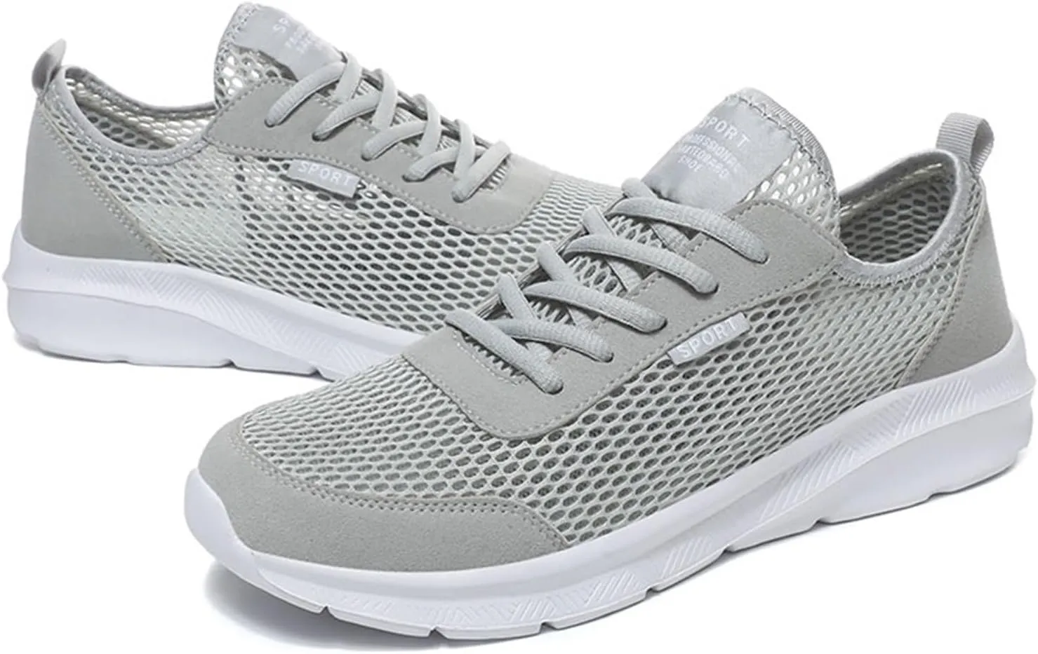 Breathable Dress Sneaker Fashion Summer Men Breathable Mesh Lightweight Comfortable Casual Shoes