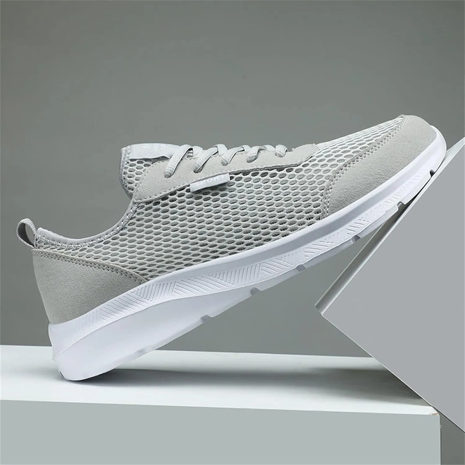Breathable Dress Sneaker Fashion Summer Men Breathable Mesh Lightweight Comfortable Casual Shoes