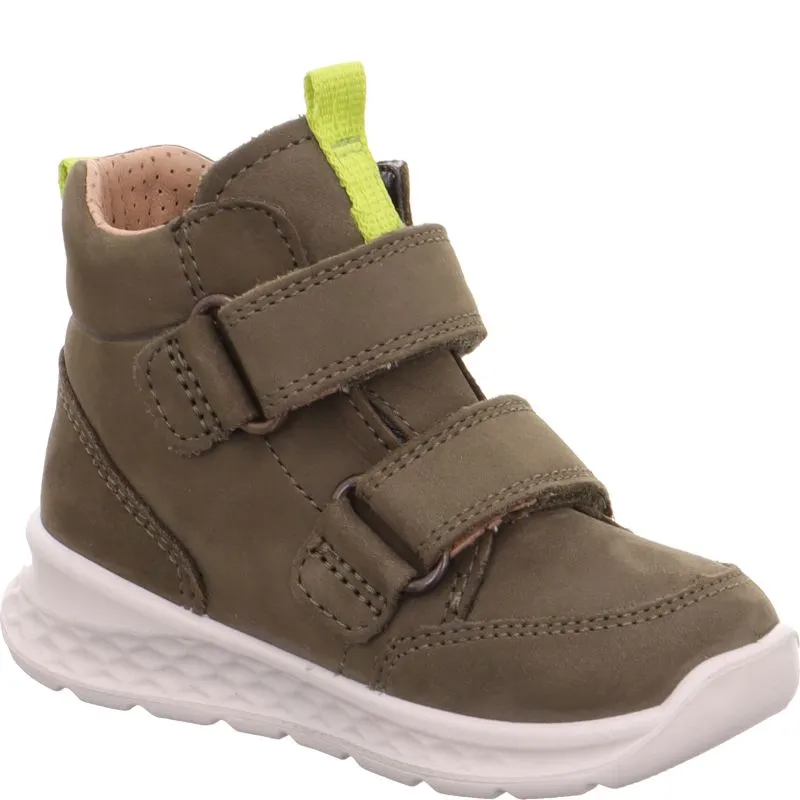 Breeze Waterproof Green High Top Boy's Boots