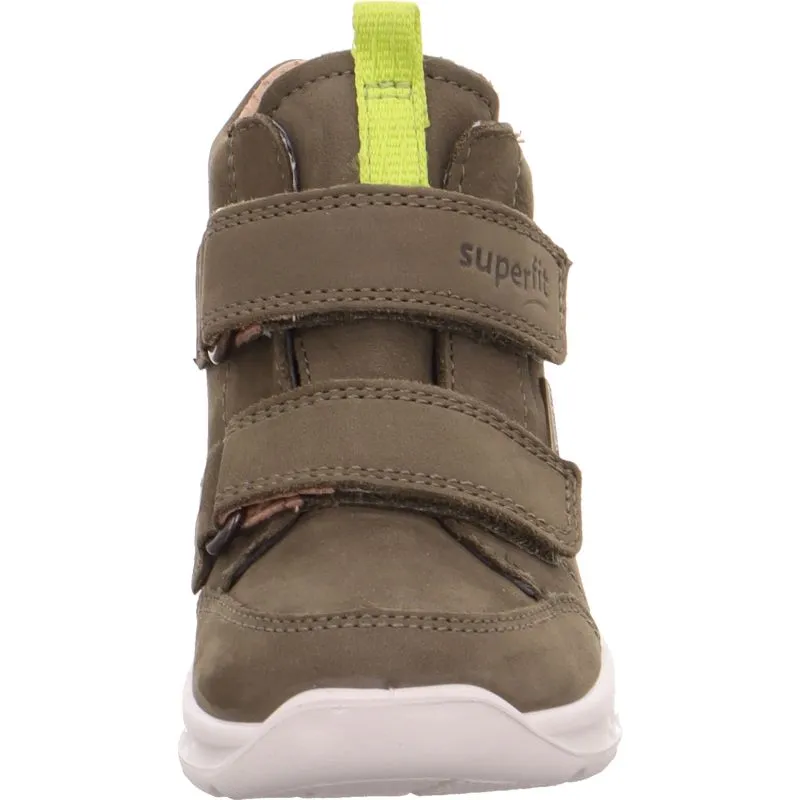 Breeze Waterproof Green High Top Boy's Boots