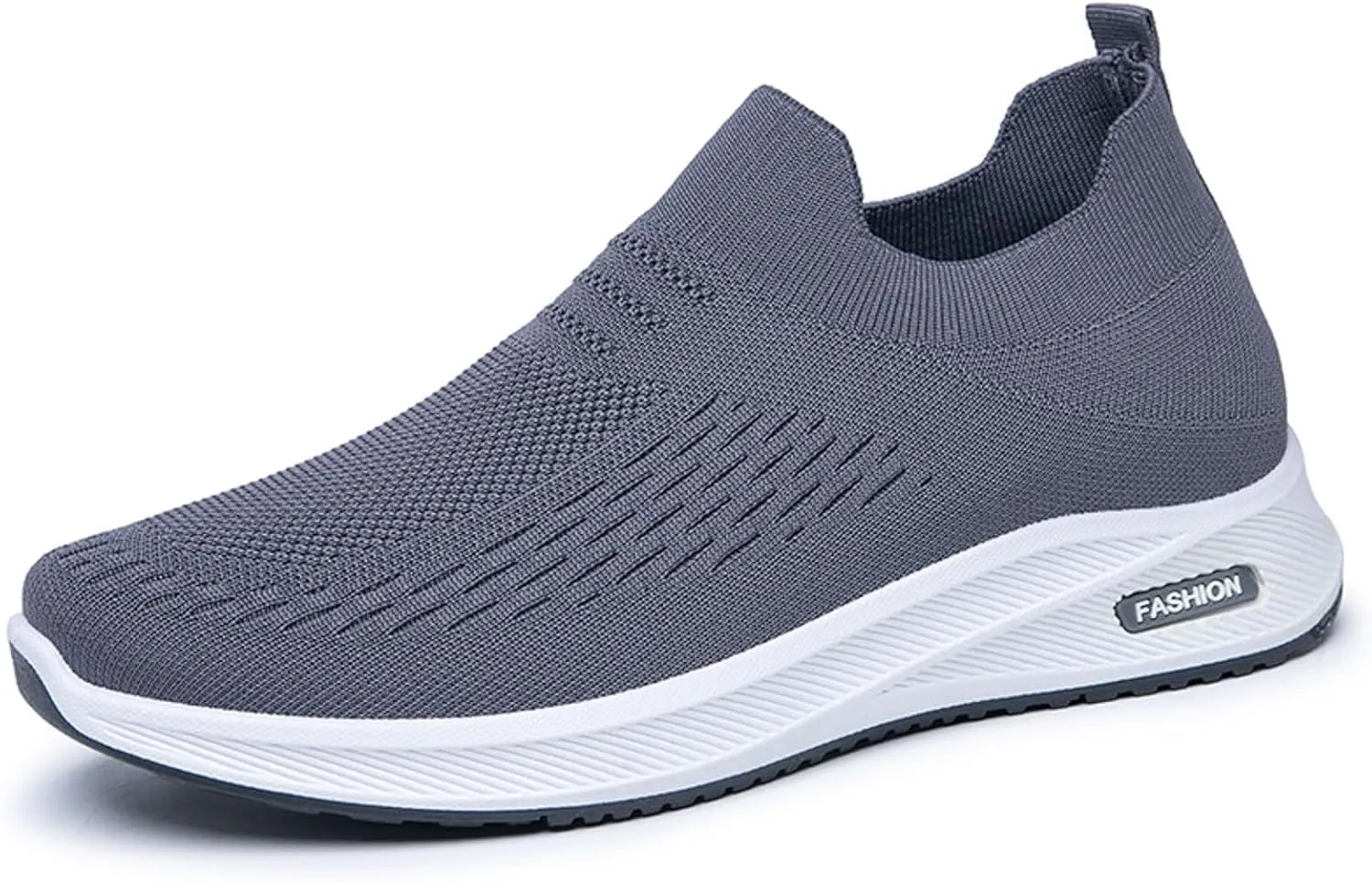 Casual Dress Shoes Men's Mesh Soft Sole Sports Shoes Casual Fitness Solid Color Sports