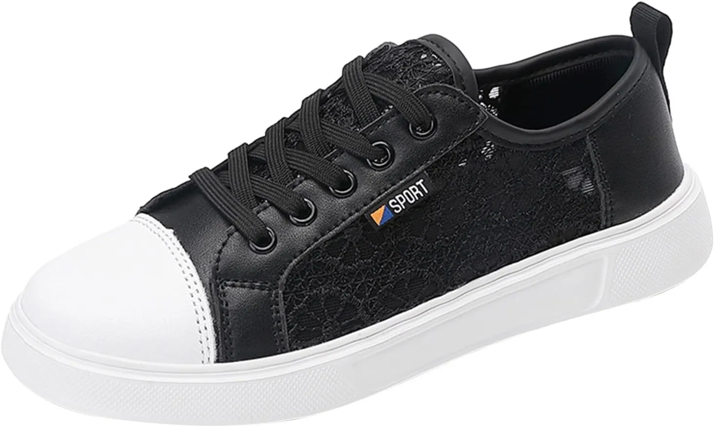 Cathalem Walking Shoes for Women Tennis Shoes Low Top Casual Shoes Women Lace Up Sneakers Comfortable Shoes for Women