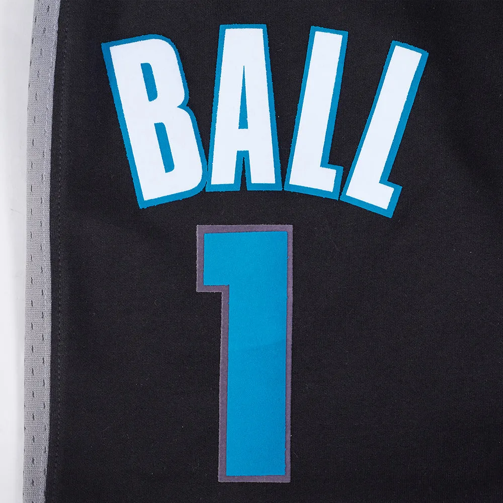 CHARLOTTE HORNETS LAMELO BALL #1 CLASSIC MEN'S DK 2.0 SHORT (BLACK/GREY/WHITE)