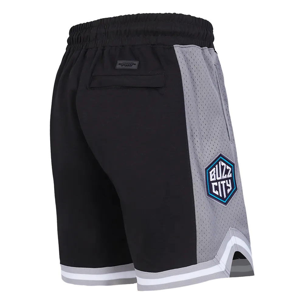 CHARLOTTE HORNETS LAMELO BALL #1 CLASSIC MEN'S DK 2.0 SHORT (BLACK/GREY/WHITE)
