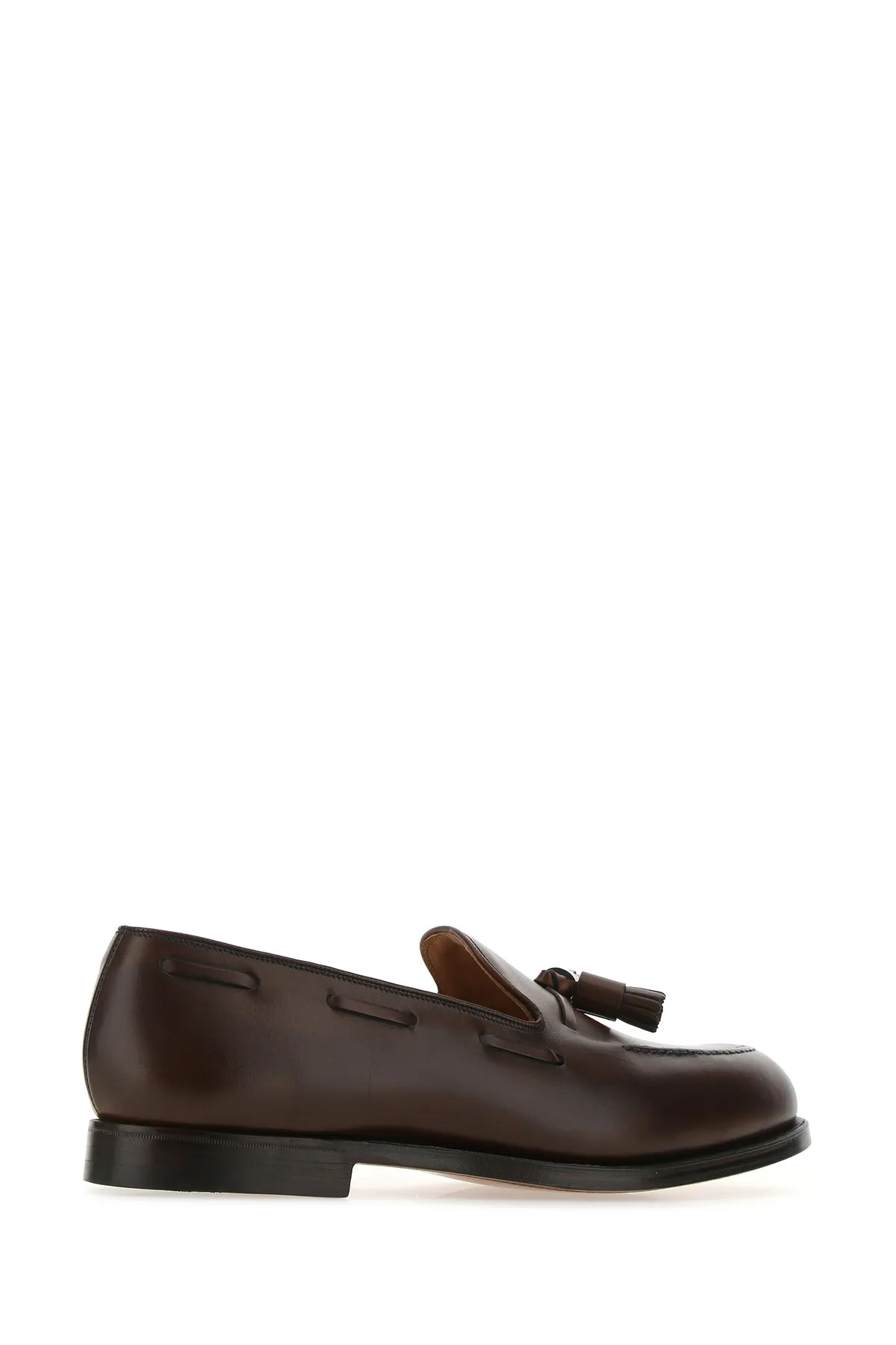 Chocolate leather Cavendish 2 loafers