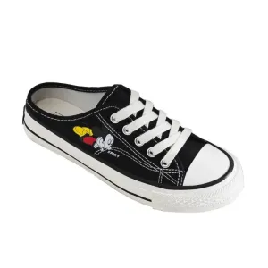 Classic Mickey Low Top Canvas Sneakers
