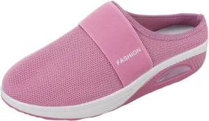 Cushion Mules for Women Lightweight Breathable Comfortable Walking Shoes Arch Support Orthopedic Nursing Shoes