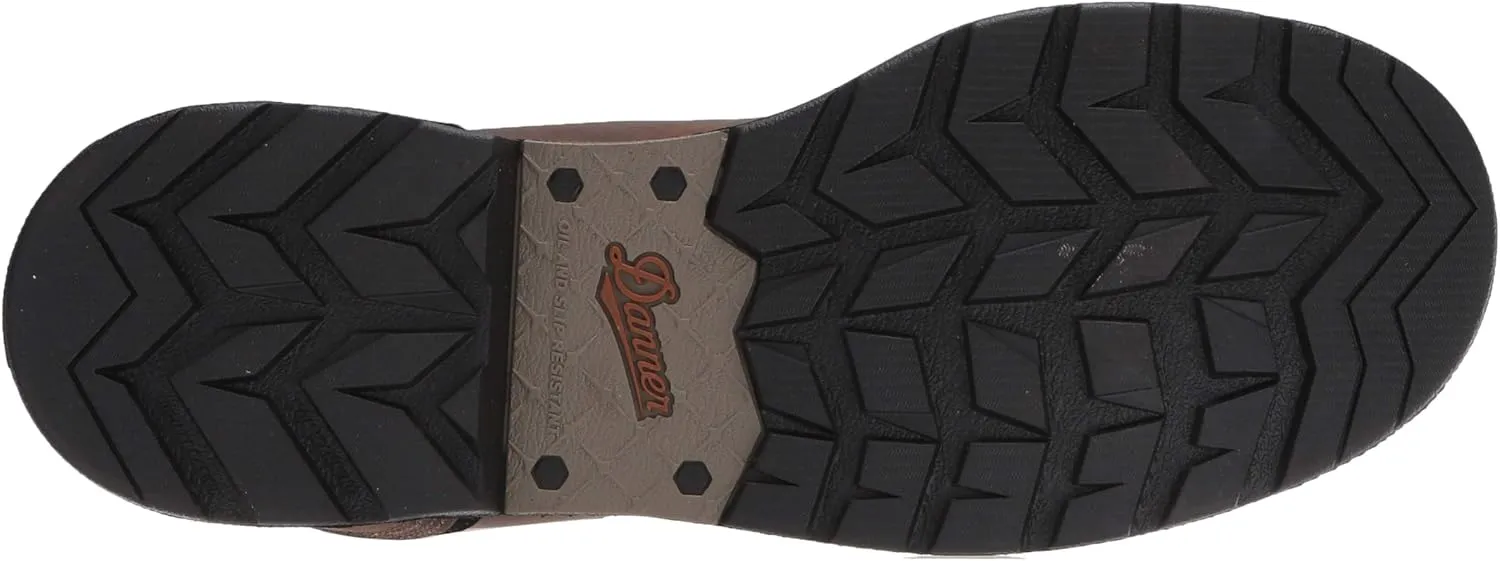 Danner Steel Yard 8 Waterproof Steel Toe Work Boots for Men with 400g Thinsulate Ultra Insulation and Oil- and Slip-Resistant Outsole, EH Rated