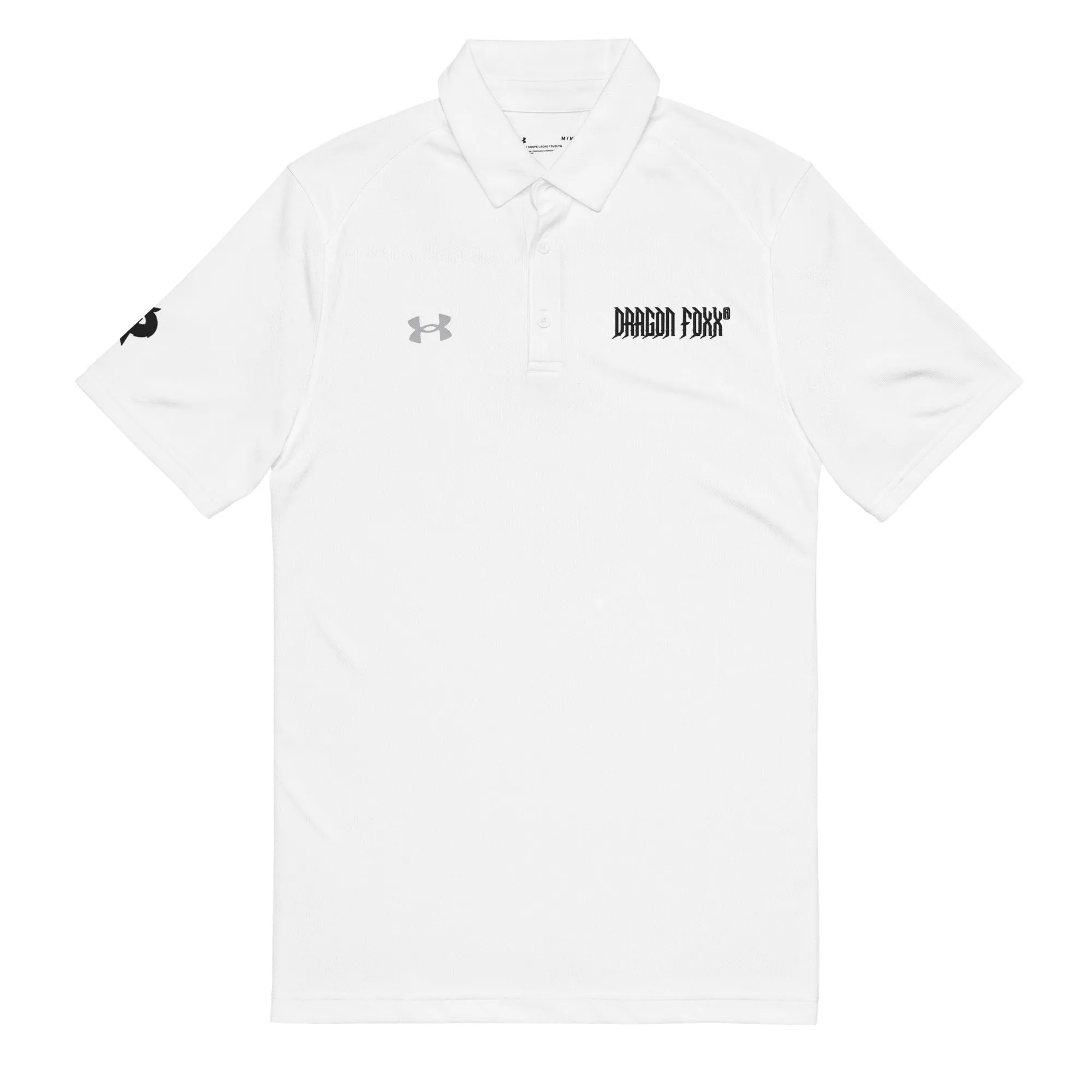 Dragon Foxx® Under Armour® Men's White Polo