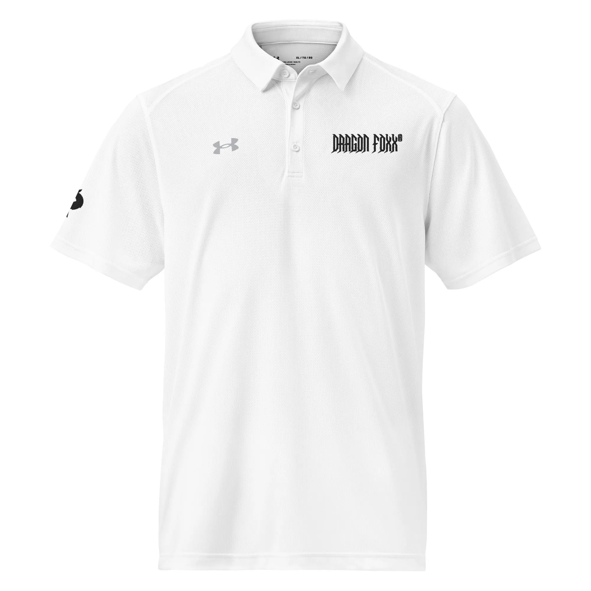 Dragon Foxx® Under Armour® Men's White Polo