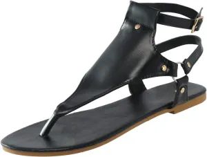 Eduavar Sandals for Women Dressy Summer, Comfortable Sandals for Women Breathable Open Toe Flip Flops Travel Beach Sandals