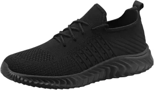 Fashion Sneakers Casual Shoe for Men Breathable Color Casual Fashion Lace Soft Mesh Bottom Up Shoes Sport Solid Men