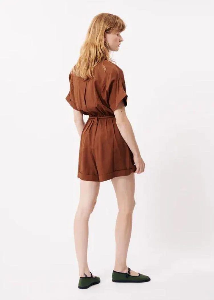 FRNCH Lily Woven Romper ***FINAL SALE***