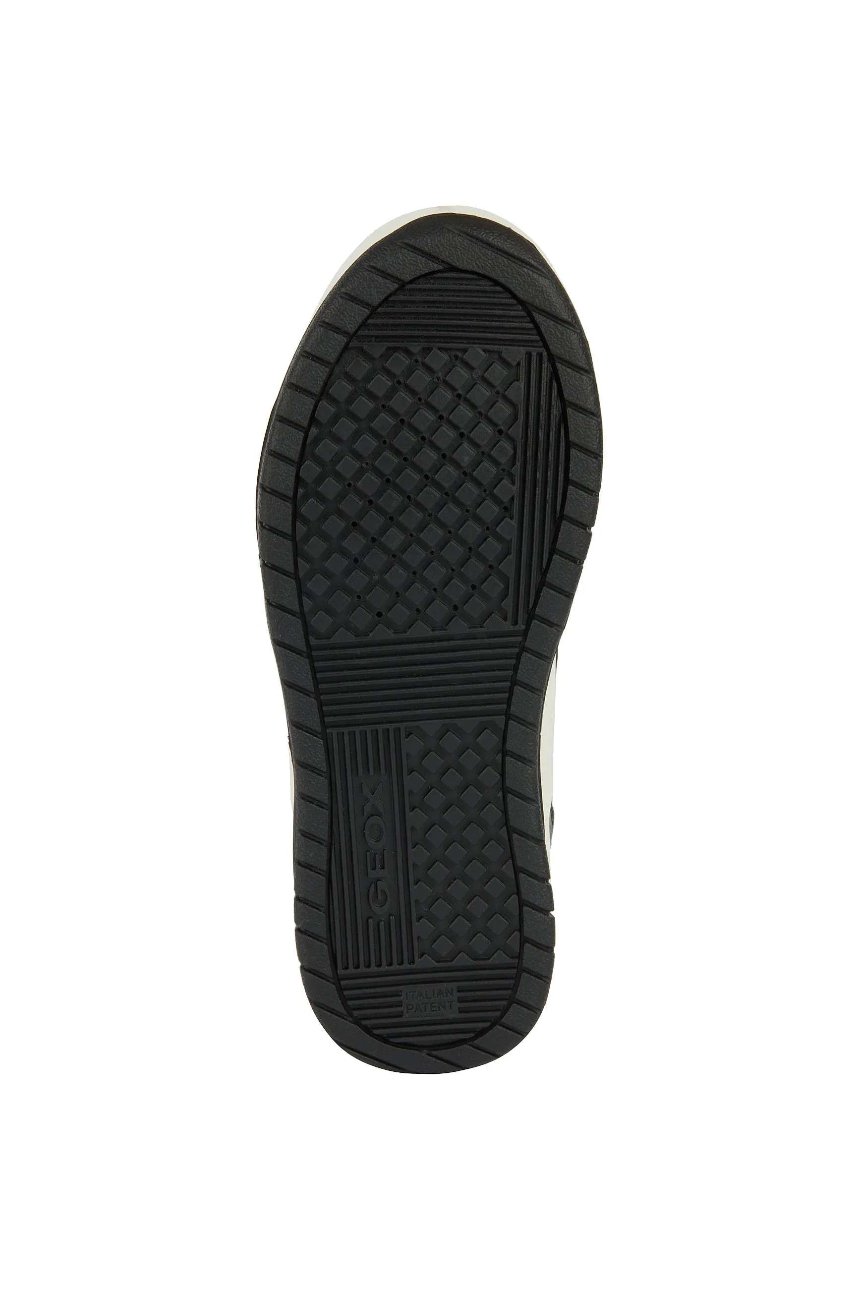 Geox Perth | Black/White Kids Sneakers