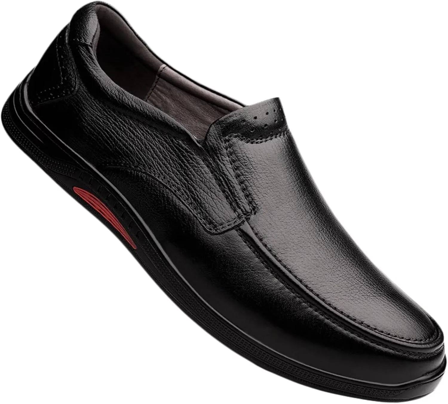 Hiking Shoes Men??s Leather Shoes Loafers Leather Causal Work Shoes Comfortable Walking Shoes