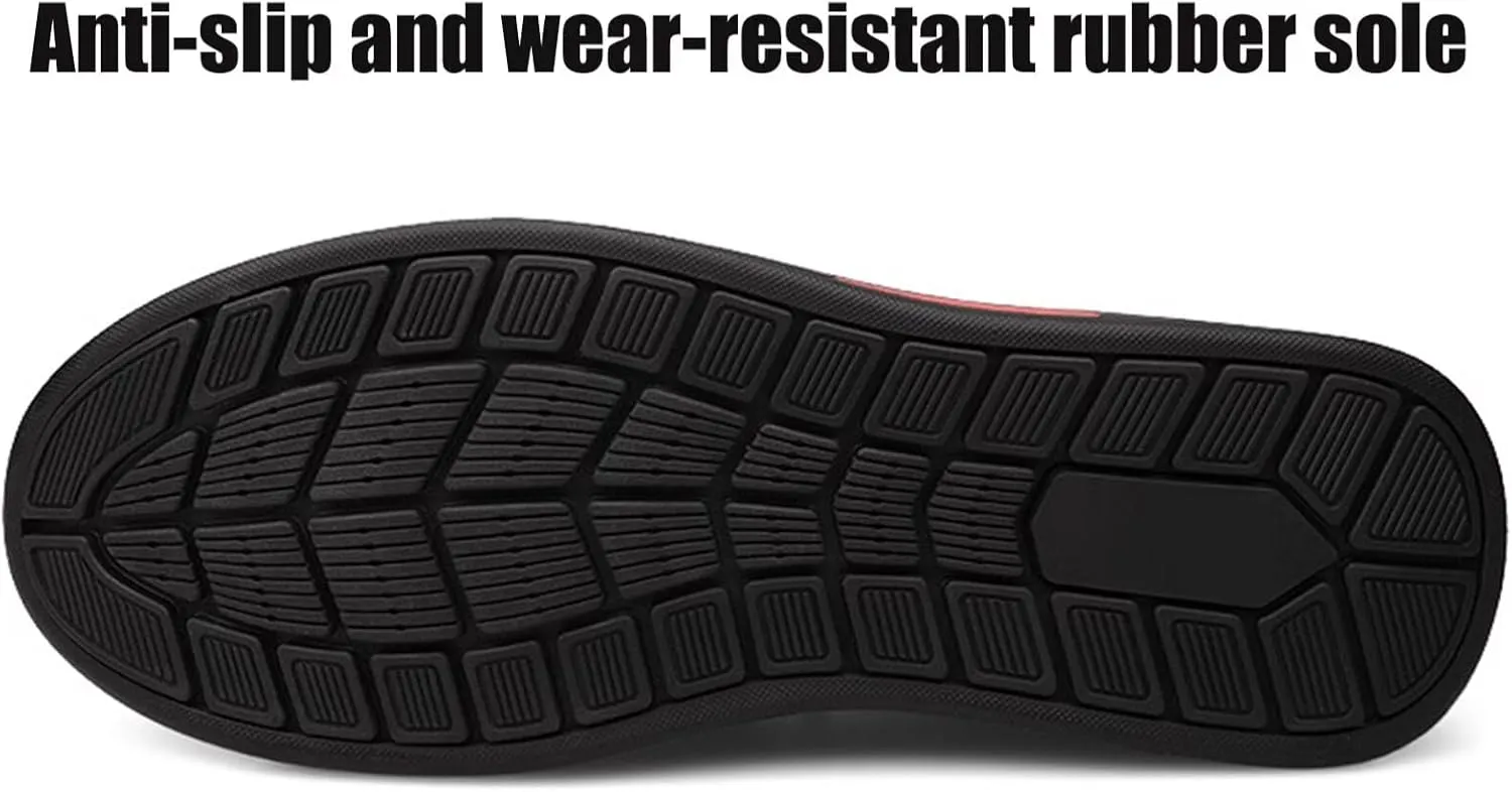 Hiking Shoes Men??s Leather Shoes Loafers Leather Causal Work Shoes Comfortable Walking Shoes