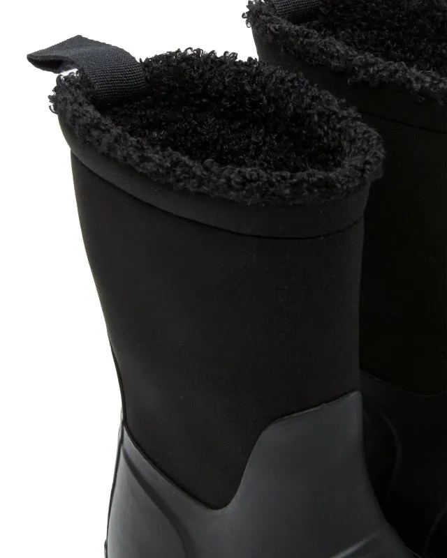 Hunter Original Kids Roll Top Sherpa Boots