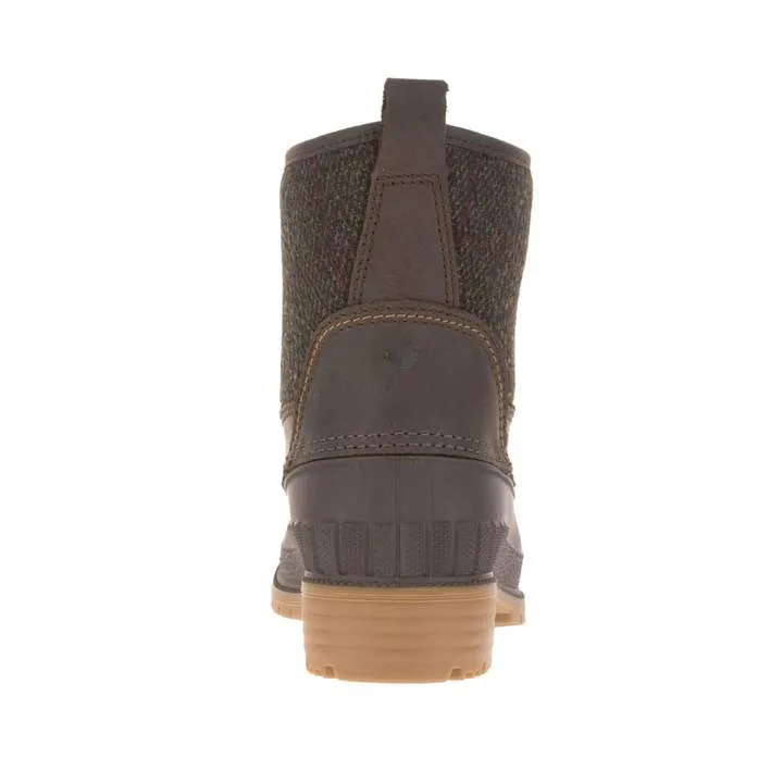 KAMIK SIENNA MID DARK BROWN Insulated Waterproof Lace Up Pac Winter Ankle Boots