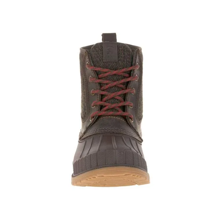 KAMIK SIENNA MID DARK BROWN Insulated Waterproof Lace Up Pac Winter Ankle Boots