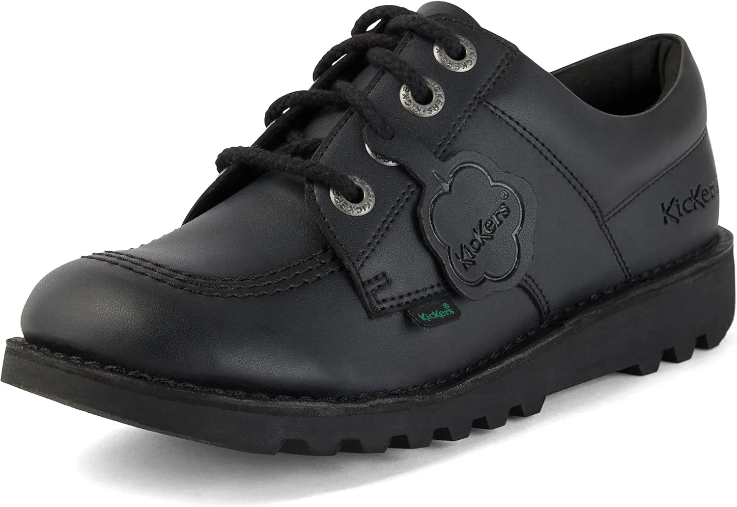 Kickers Derby, Black, 3.5 US Unisex Big Kid