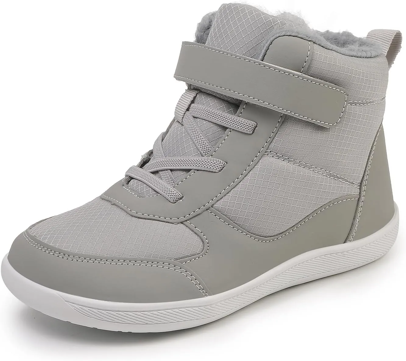 Kids Winter Barefoot Snow Boots: Comfort Warmth - Wide Toe Box Hiking Boots for Toddler/Boys/Girls