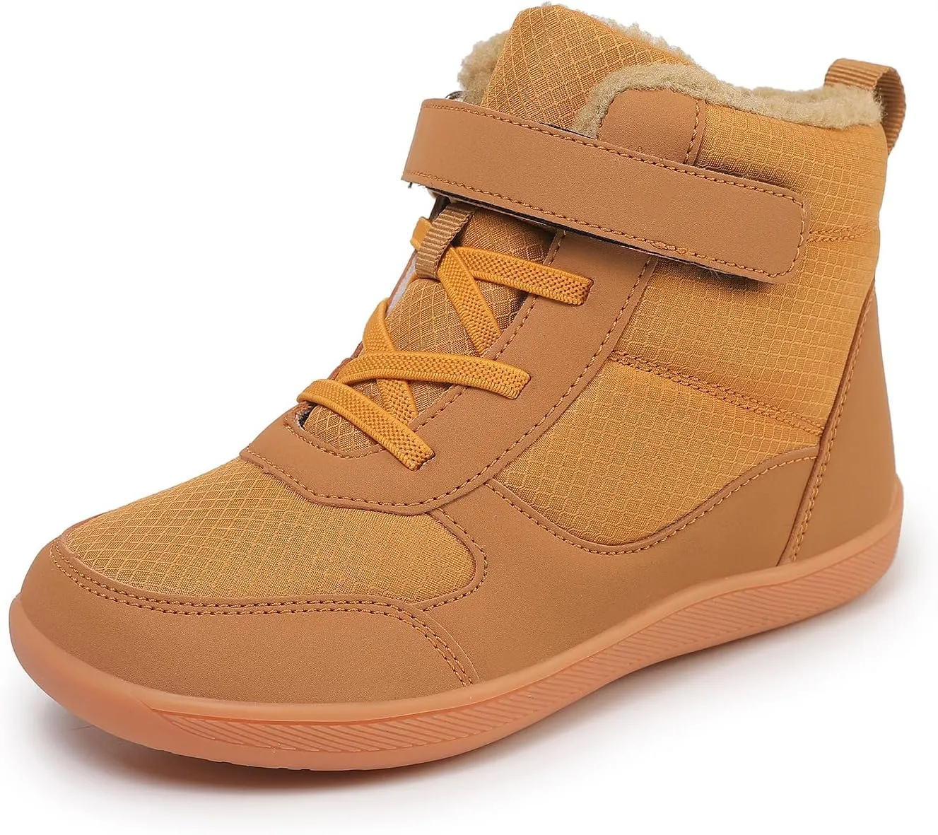 Kids Winter Barefoot Snow Boots: Comfort Warmth - Wide Toe Box Hiking Boots for Toddler/Boys/Girls