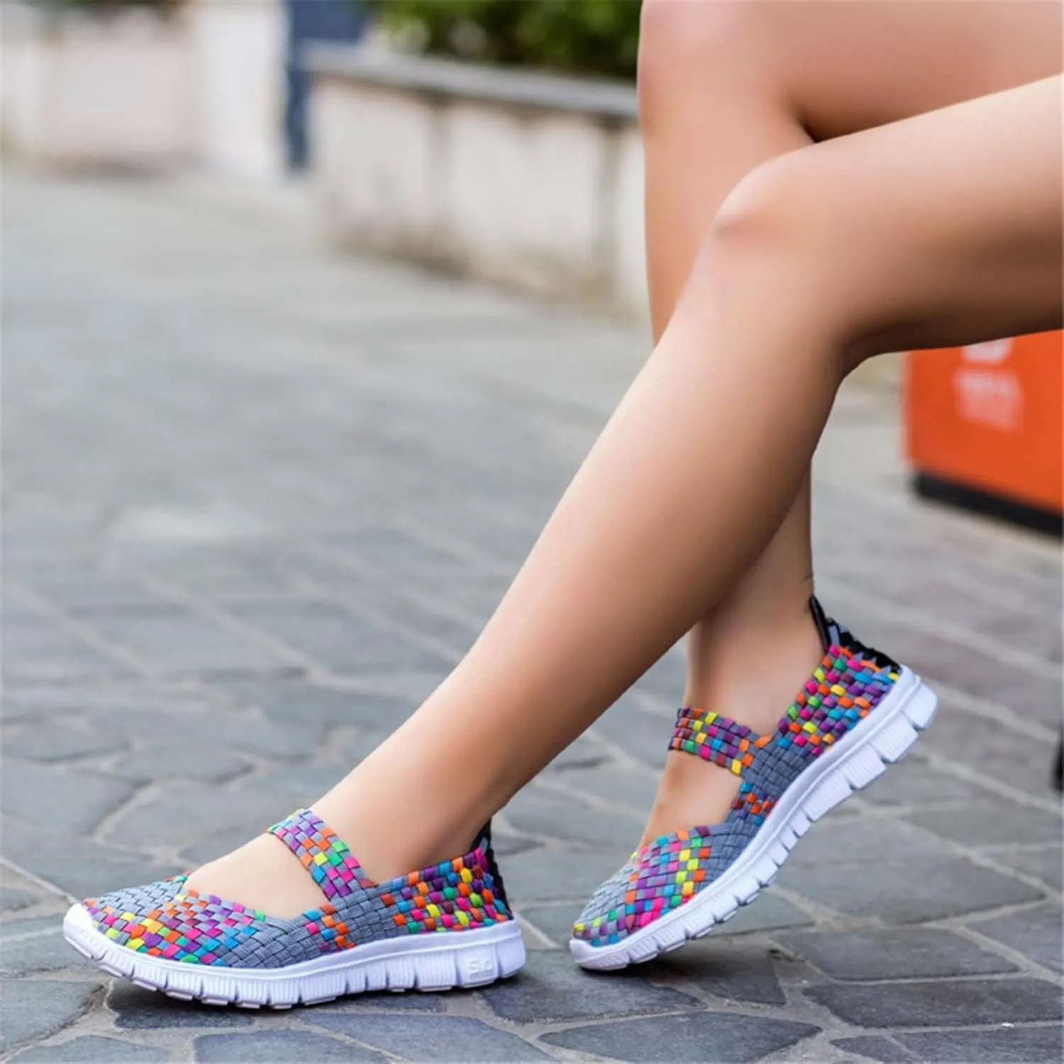 Loafers for Women Comfort Walking Shoes Comfort Walking Boat Shoe Lightweight Penny Loafers Slip on Work Flats Comfortable Loafer Casual Round Toe Moccasins Wild Driving Flat 2025