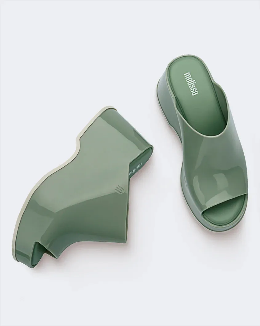 Melissa Patty Mules Light Green