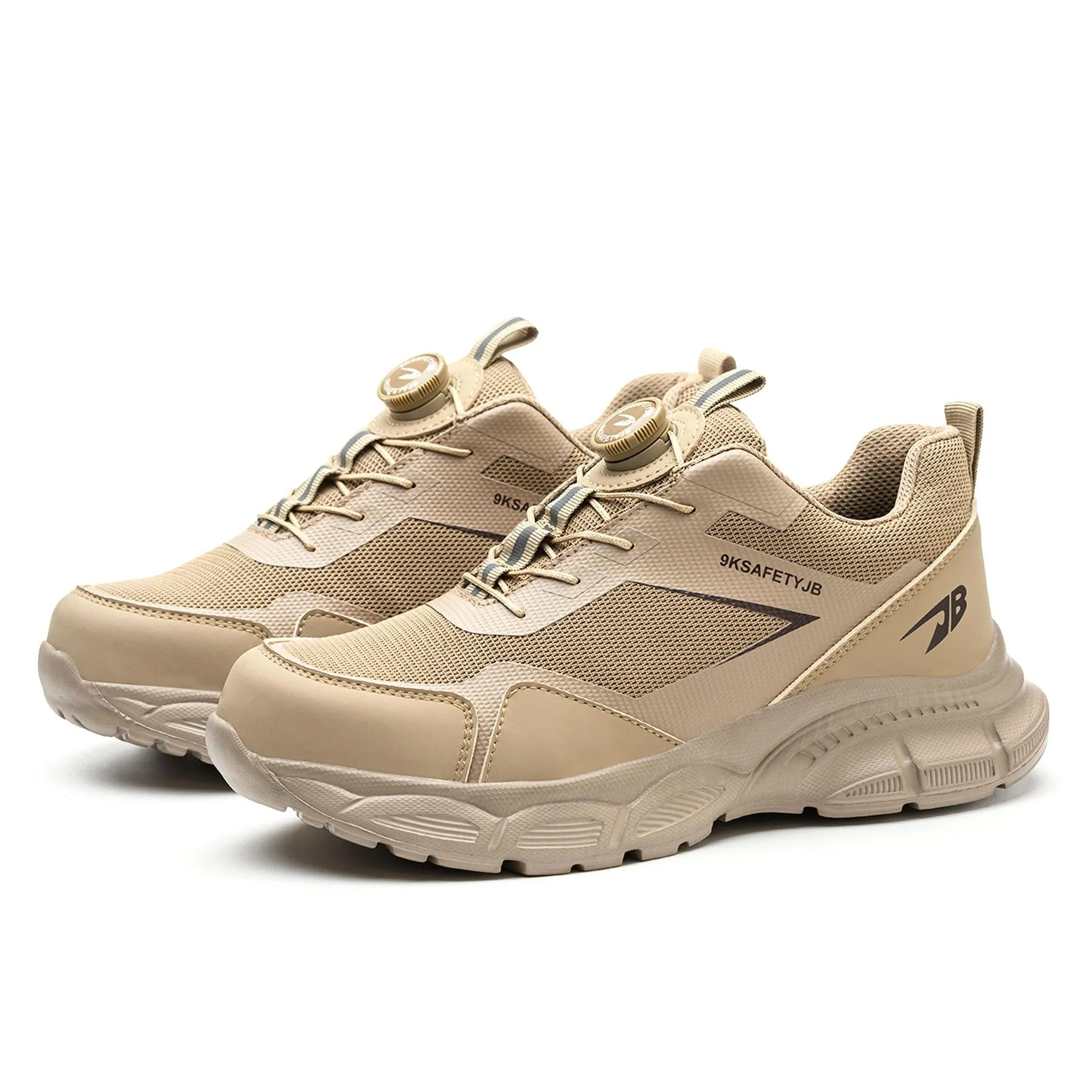 Men's AirFlow Steel Toe Sneakers - Fast-tie Dial Lacing | B325