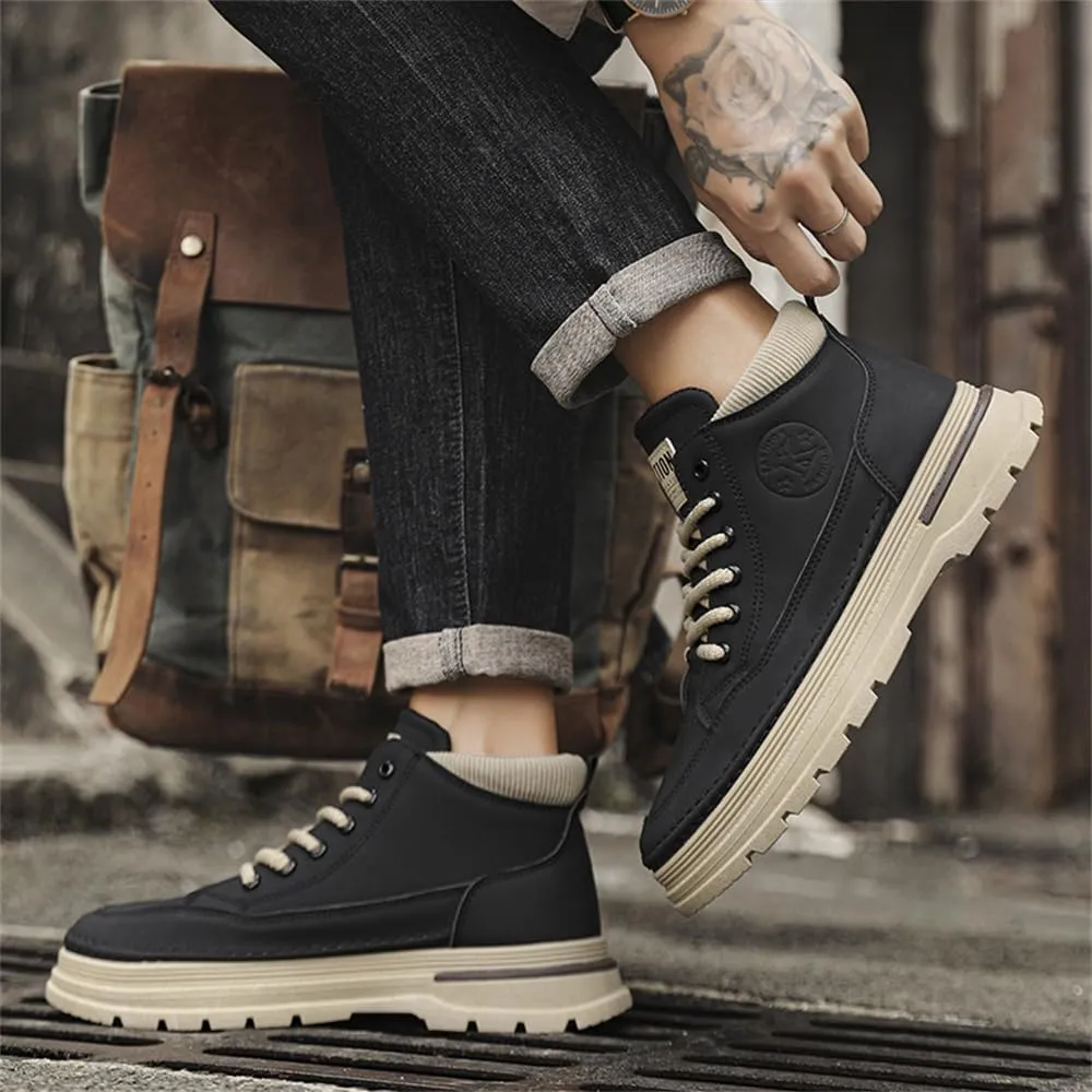 Men's Boots Hiking Boots for Men Casual Boots Mens Water-Resistant Chukka Boots