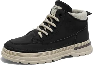 Men's Boots Hiking Boots for Men Casual Boots Mens Water-Resistant Chukka Boots