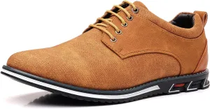 Men's Casual Dress Shoes Comfortable Oxford Shoes Business Formal Derby Sneakers