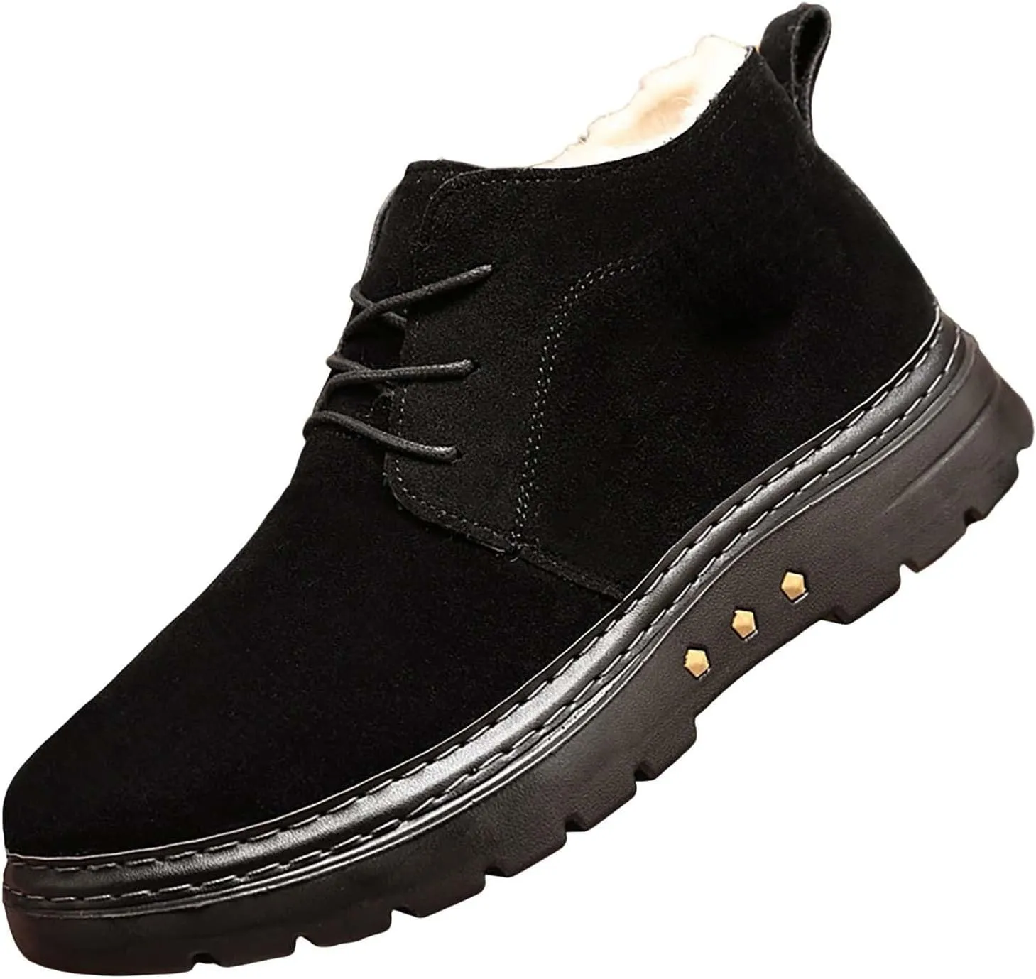 Men's Fleece Warm Boots Snow Shoes For Mens Botas De Invierno Para Hombre Outdoor Boot Comfortable Walking Shoes