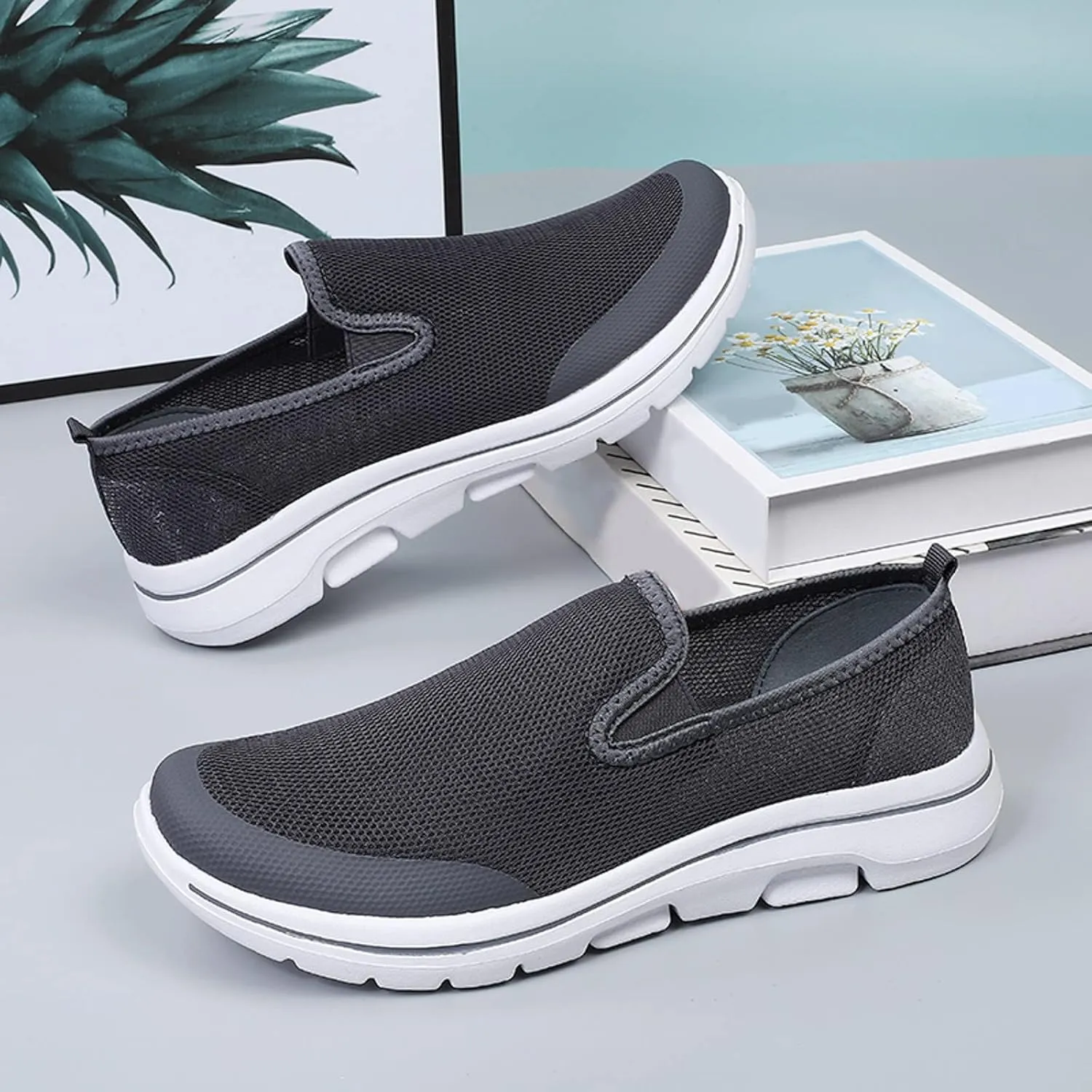 Men's Shoes Mens Tennis Shoes Sneaker for Men Slip on Shoe for Men for Everyday and Travel Running Trail Sneaker