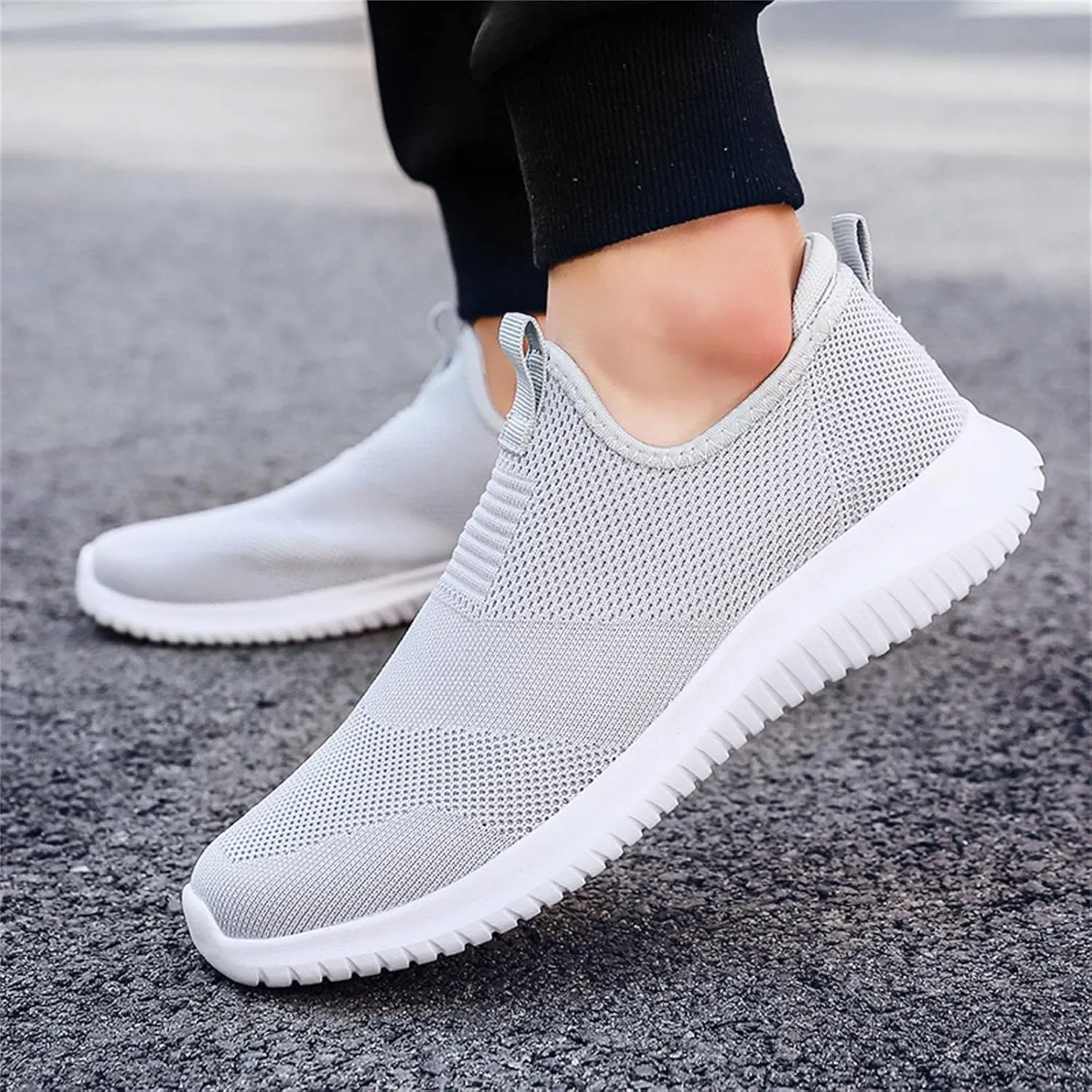 Mens Slip on Shoes Mens Athletic Shoes Slip on Shoe for Men Sneaker for Men Breathable Mesh Sneaker