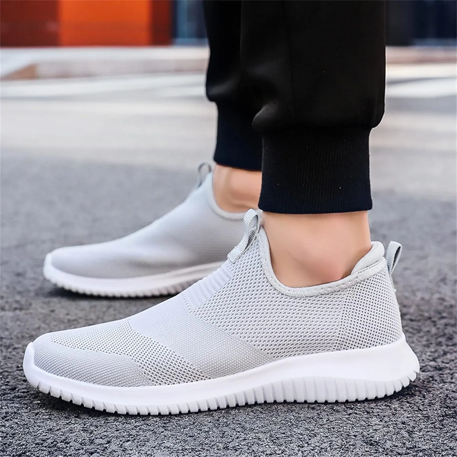 Mens Slip on Shoes Mens Athletic Shoes Slip on Shoe for Men Sneaker for Men Breathable Mesh Sneaker