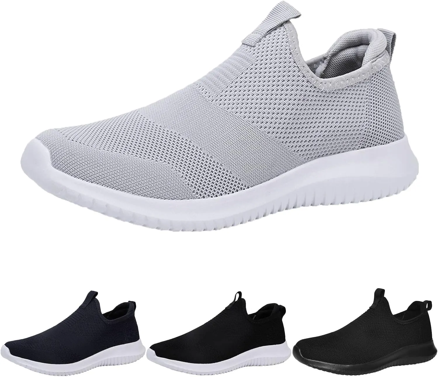 Mens Slip on Shoes Mens Athletic Shoes Slip on Shoe for Men Sneaker for Men Breathable Mesh Sneaker